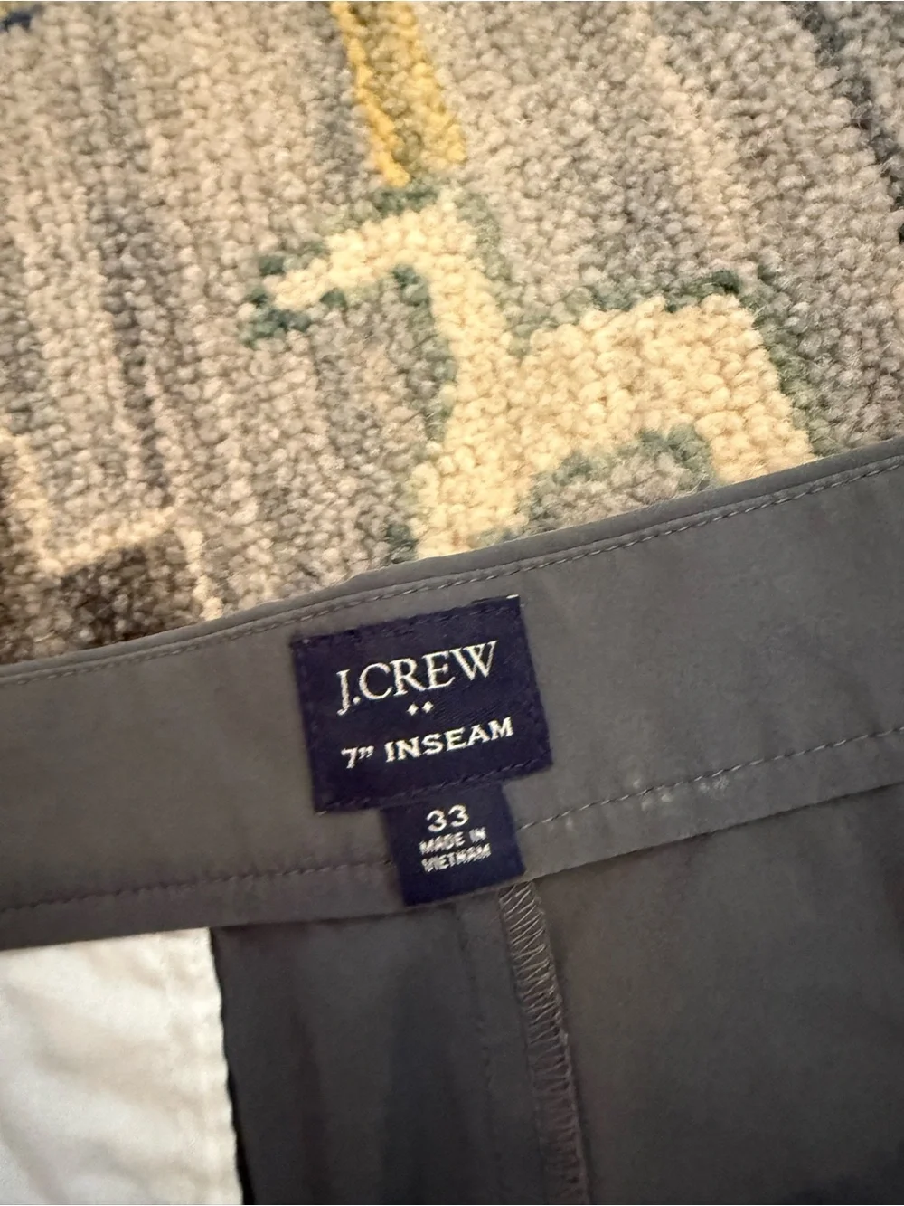 J.Crew Tech Short Gray 33 Golf Hiking Casual Mens 7